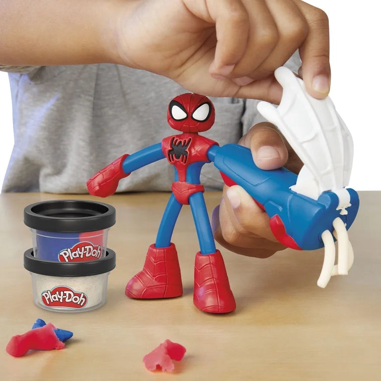 Play-Doh Marvel Spider-Man Thwip-Squisher Toy with 2 oz Compound – Ages 4+