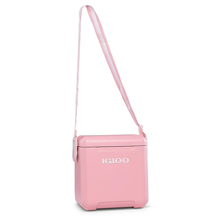 Igloo 11-Quart MaxCold Cooler with Adjustable Shoulder Strap – Pink