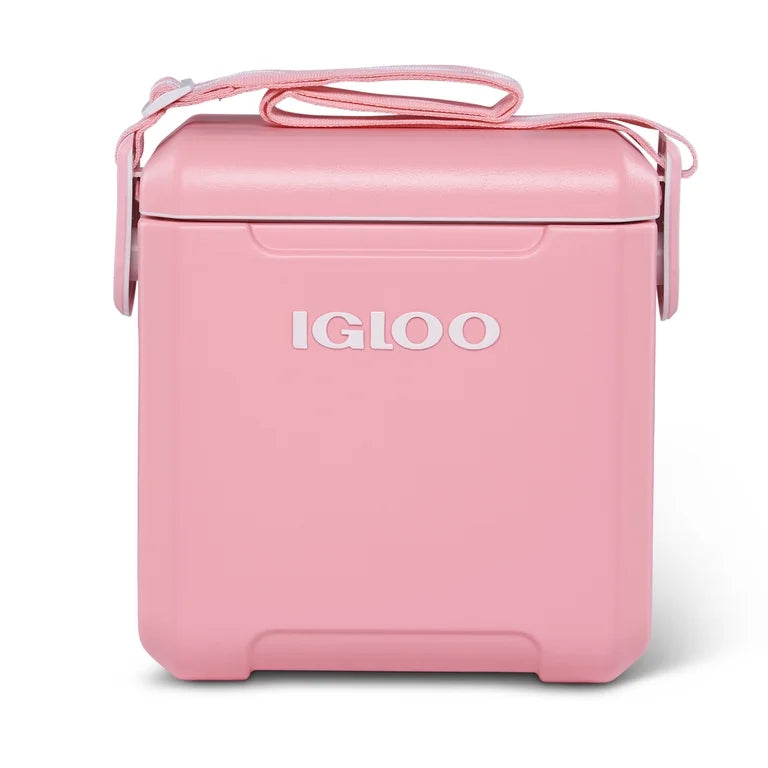 Igloo 11-Quart MaxCold Cooler with Adjustable Shoulder Strap – Pink
