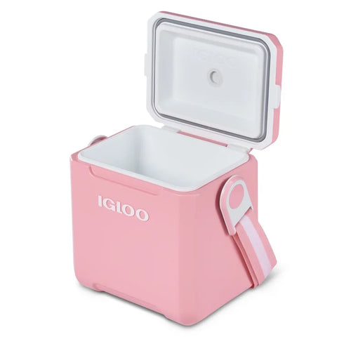 Igloo 11-Quart MaxCold Cooler with Adjustable Shoulder Strap – Pink