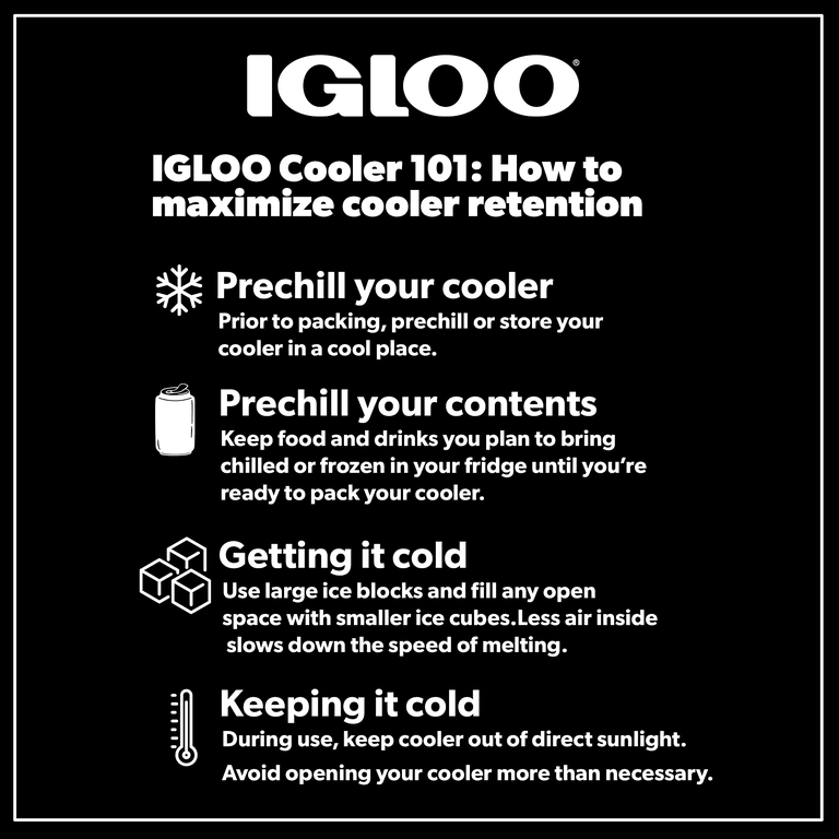 Igloo 11-Quart MaxCold Cooler with Adjustable Shoulder Strap – Pink