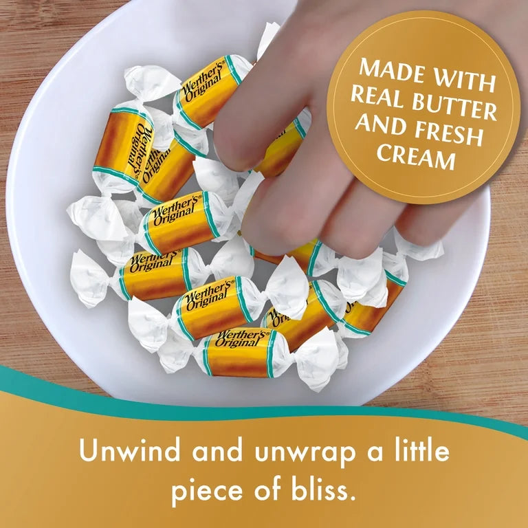 Werther’s Original Salted Caramel Crème Soft Caramels – 4.51 oz Bag