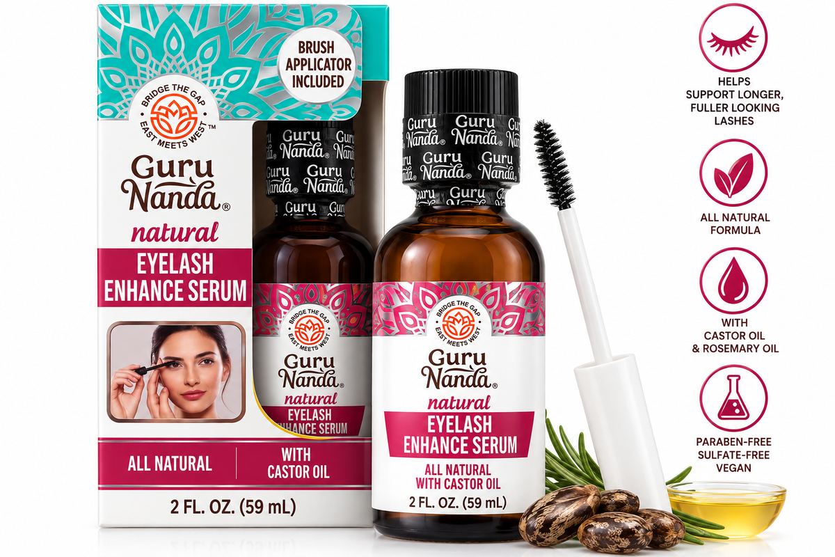 GuruNanda Natural Oils & Beauty Care – 2 fl oz (59 mL)