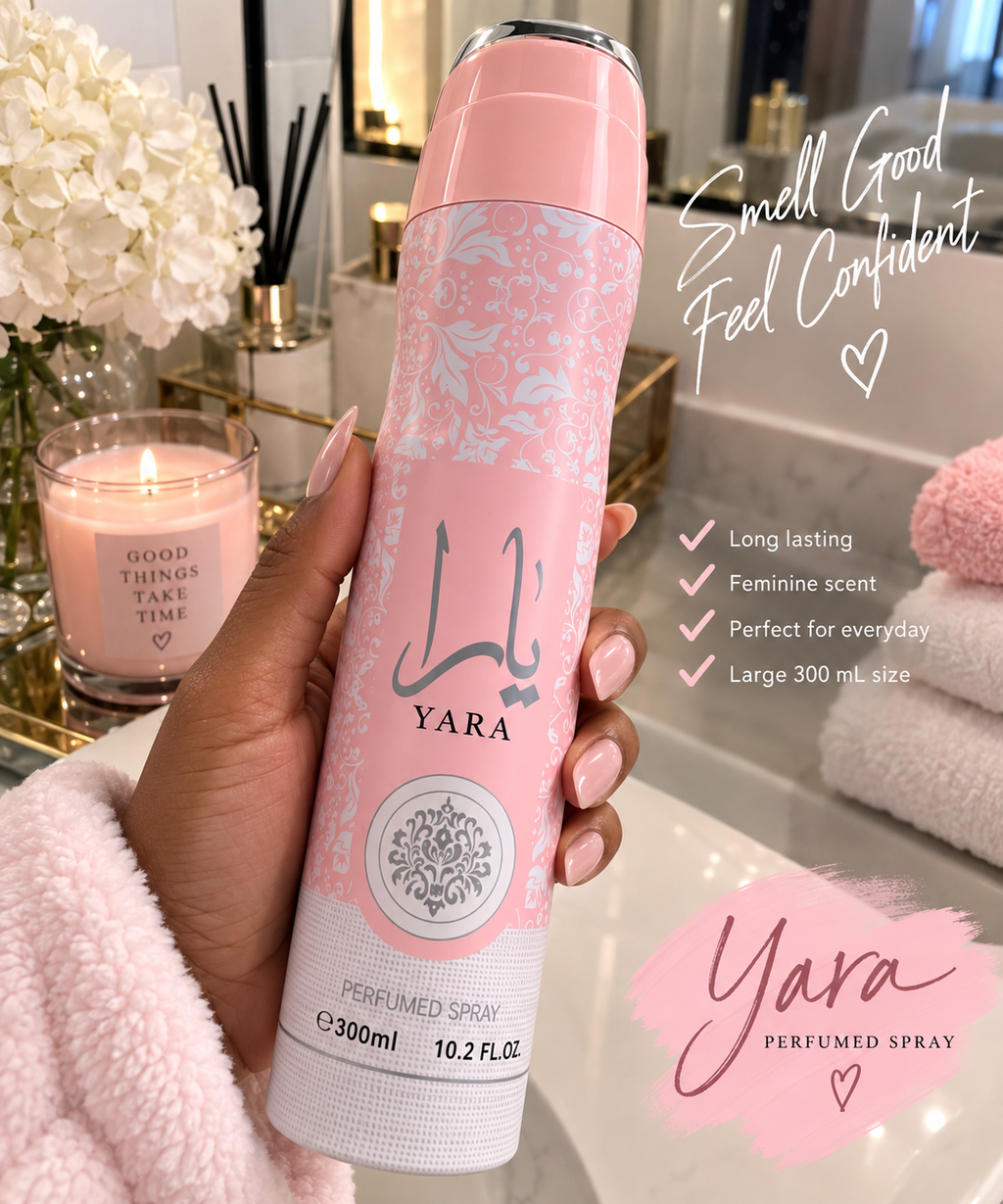 Lattafa Yara Perfumed Spray for Women – 300 mL / 10.2 fl oz